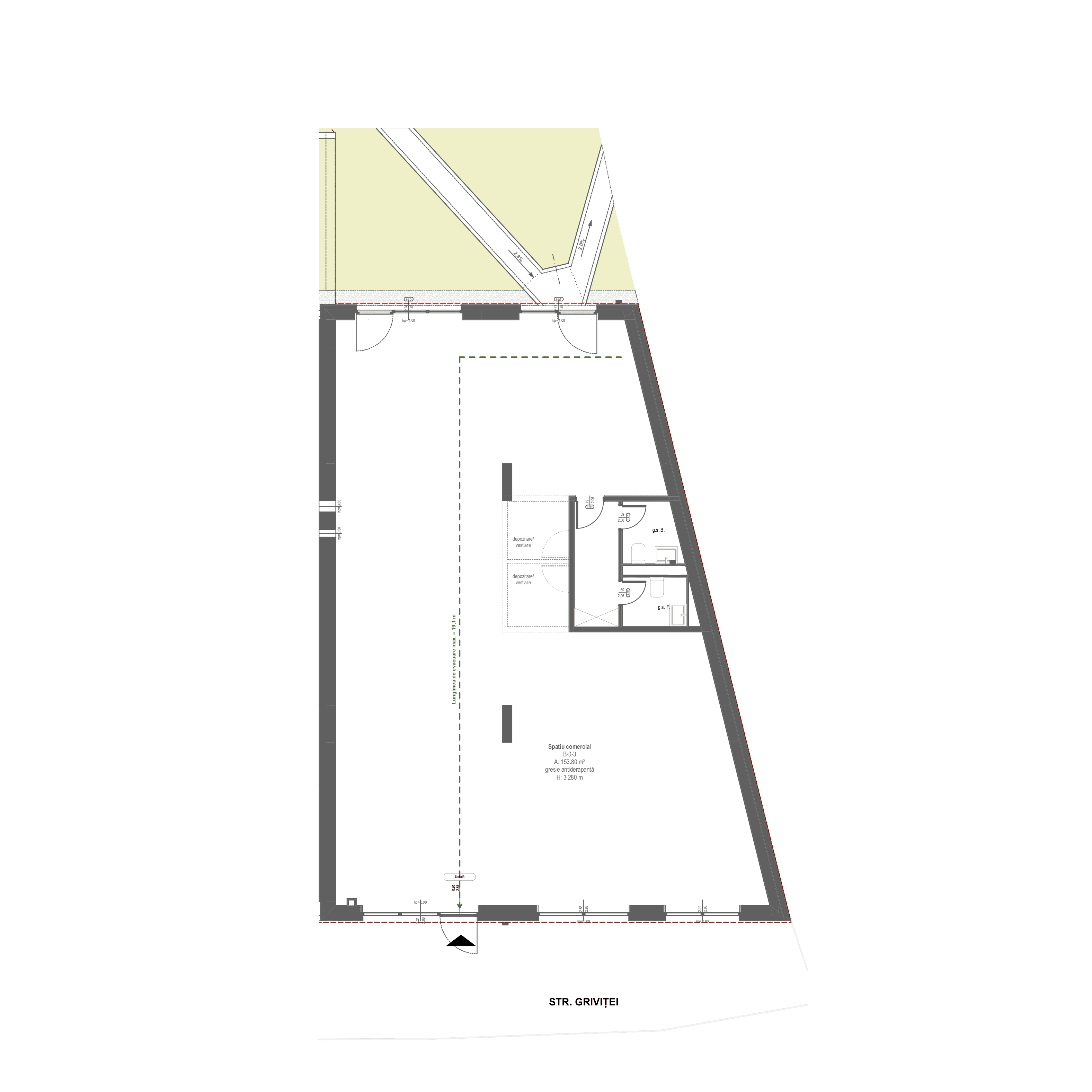 Plan apartament B03