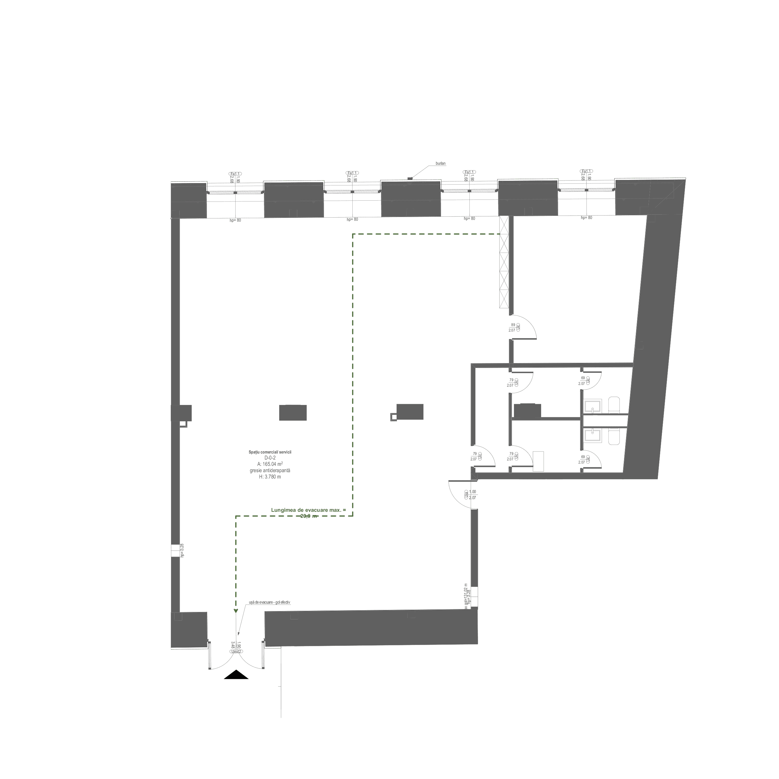 Plan apartament D02