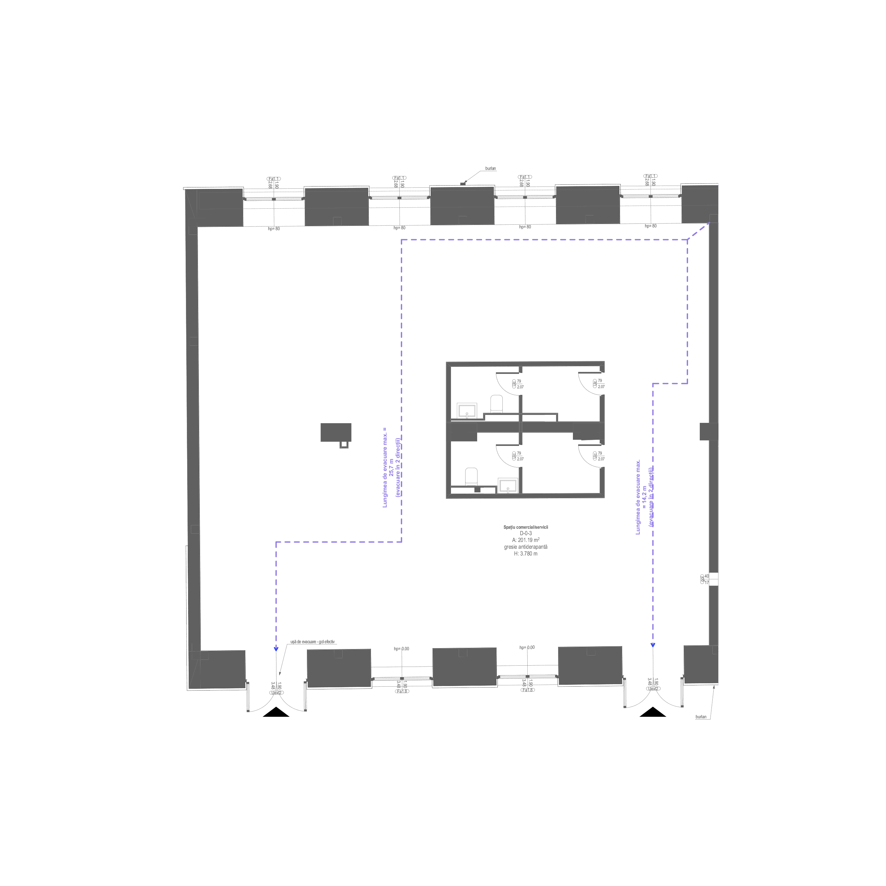 Plan apartament D03