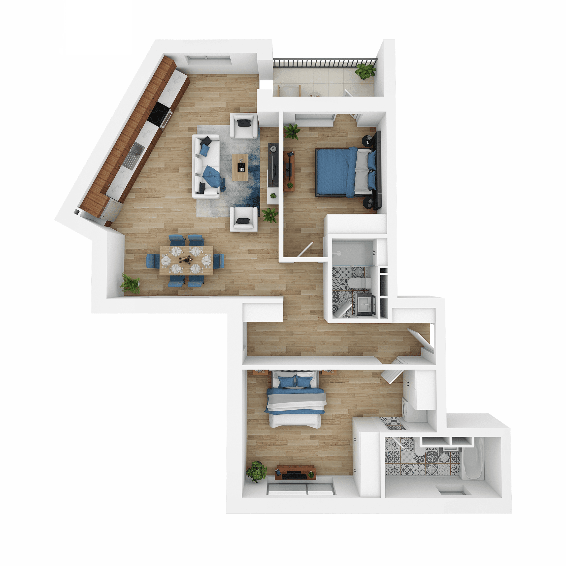 Plan apartament F11