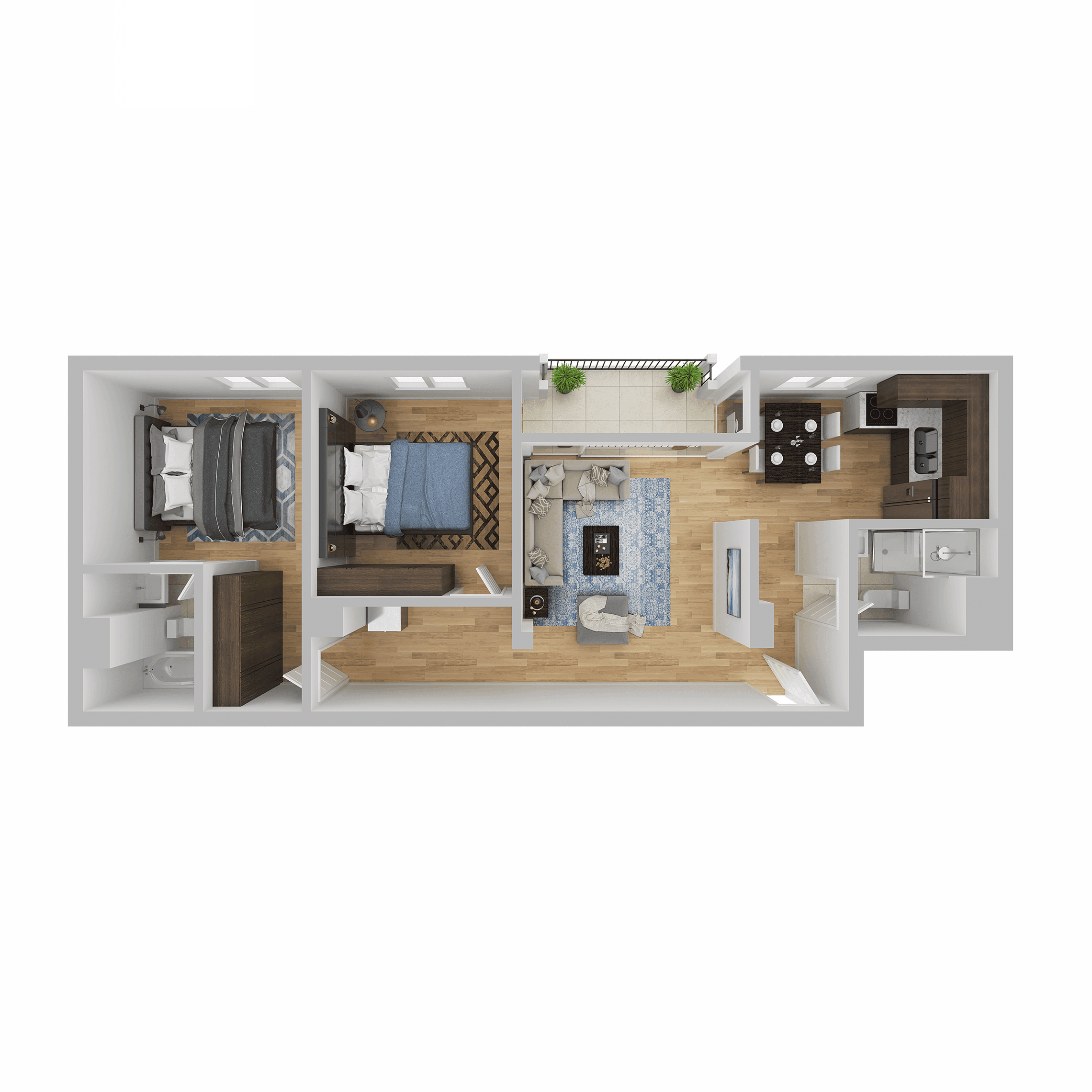 Plan apartament E32