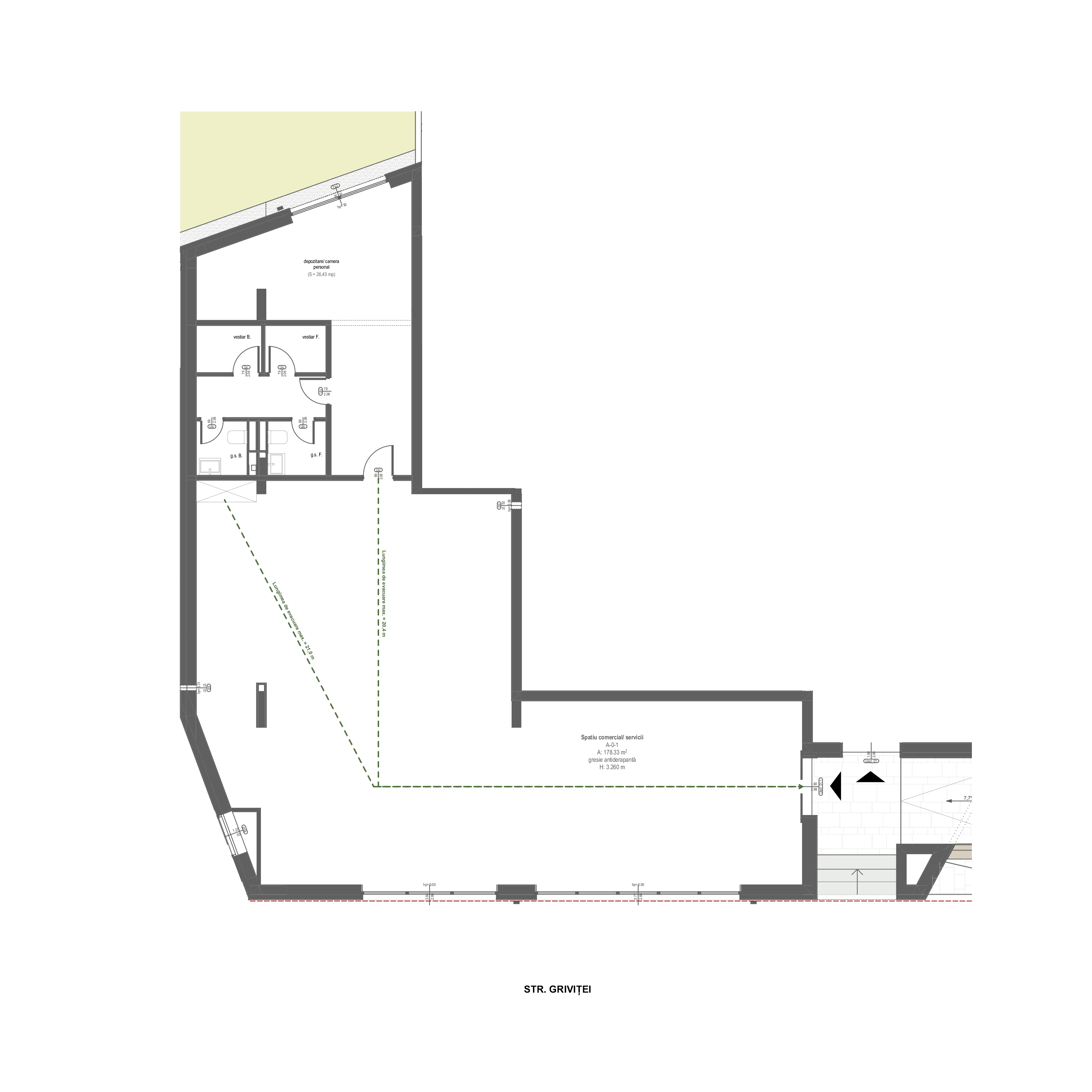 Plan apartament A01