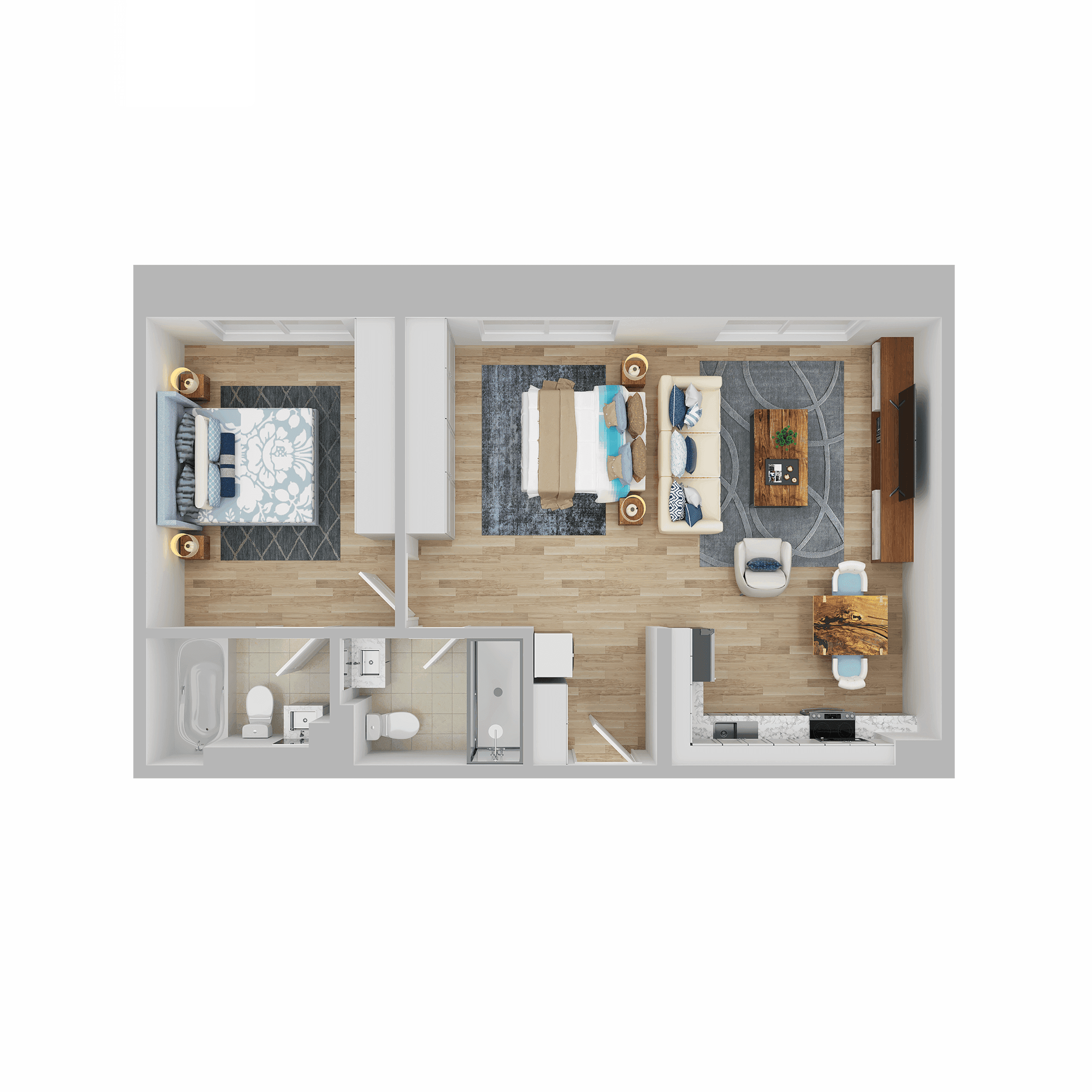 Plan apartament D4.04