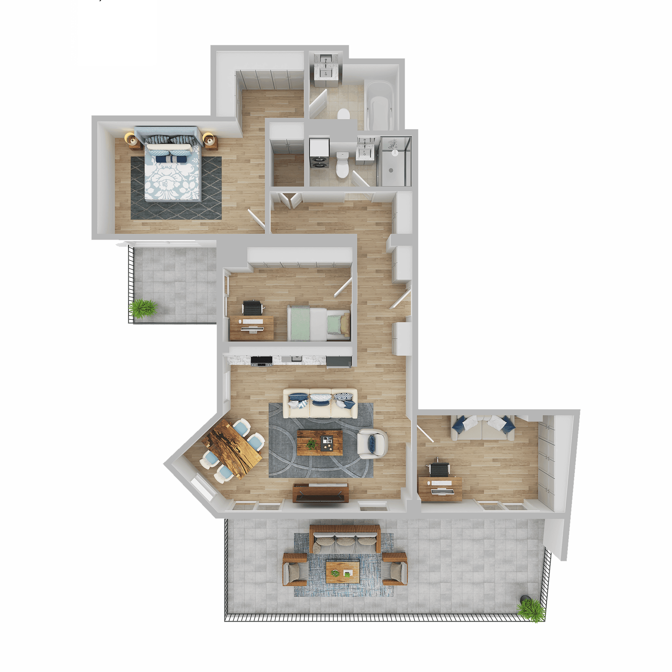 Plan apartament D5.01