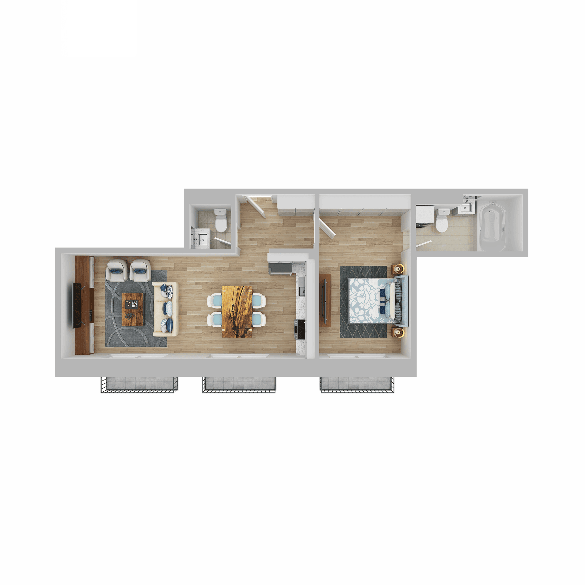 Plan apartament D5.02