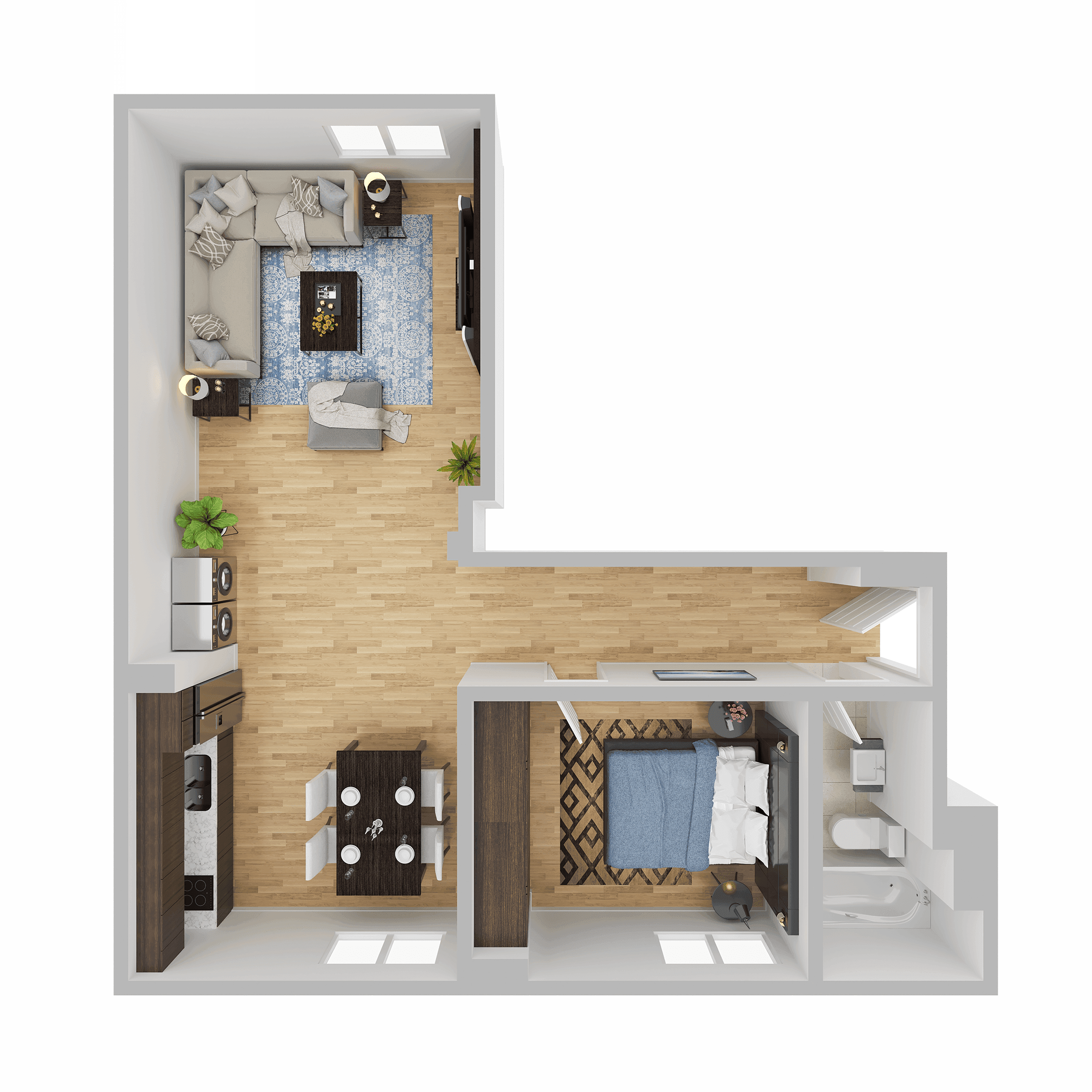 Plan apartament E0A1